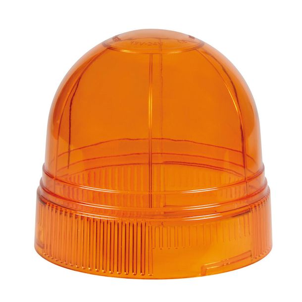 Calotte de remplacement pour feu de signalisation Réf. 73002 - Ø 127 mm - Orange