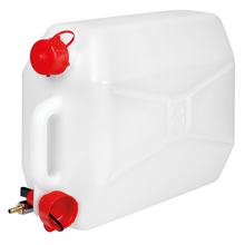 Bidon Lampe en polyéthylène avec robinet en métal - 20 L - Horizontal