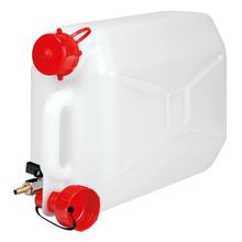 Kanister Lampa aus Polyethylen mit Metallhahn - 10 L - Horizontal