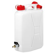 Contenitore Lampada in Polietilene con Rubinetto in Metallo - 10 L - Verticale