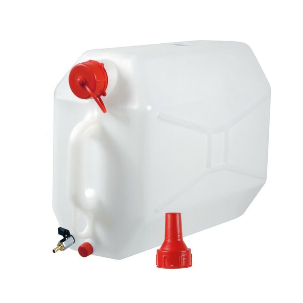 Bidon Lampa en polyéthylène avec robinet métallique - 15 L - Horizontal