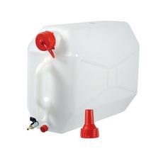 Polyethylene Lamp Canister with Metal Tap - 15 L - Horizontal