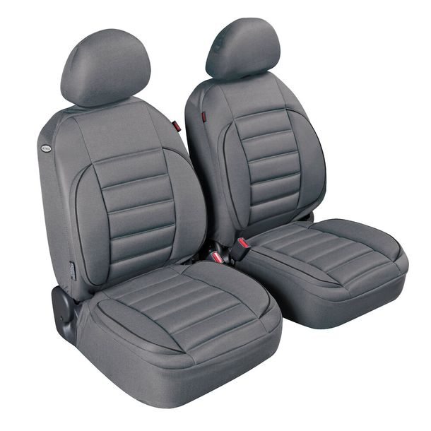 Seat Covers Lampa Pair of Front Seat Covers - Grey