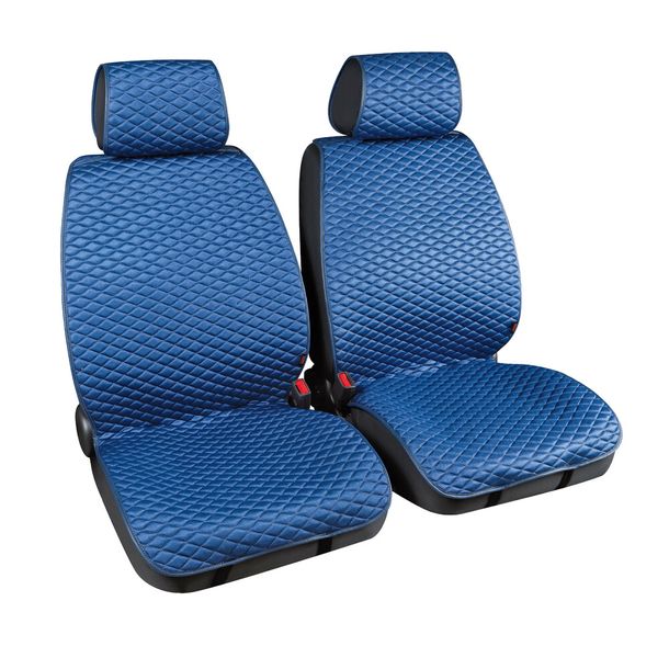 Seat Covers Lampa Pair of front seat covers made of technological fabric - Blue/Grey