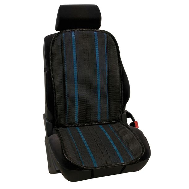 Support lombaire Lampa Dossier de siège à ressort en fibre de cellulose naturelle - Bleu