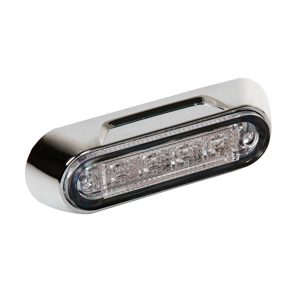 Premium, éclairage avec 4 LED, montage sur structure, 12/24V - Blanc