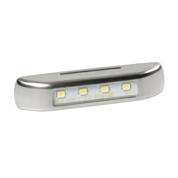 Feu latéral avec 4 LEDs, 12/4 V - Blanc