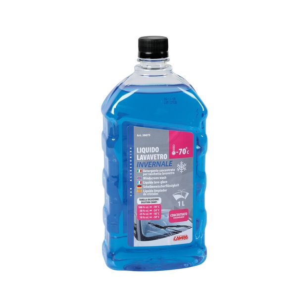 Antigel lave-glaces -70°C Lampa 38075 Auto Hiver Liquide lave-glaces Nettoyant pour pare-brise 1000ml