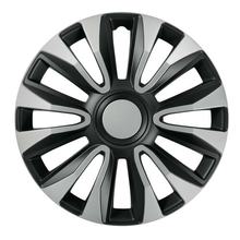 Avalone Zilver & Zwart - Set van 4 Wieldeksels - Ø 16"