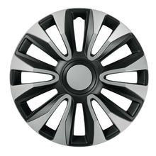 Avalone Silver & Black - sada 4 kolečních krytek - Ø 13"