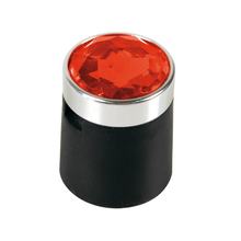Kleur Crystal, 20 Schroefdeksels - Ø 17 mm - Rood
