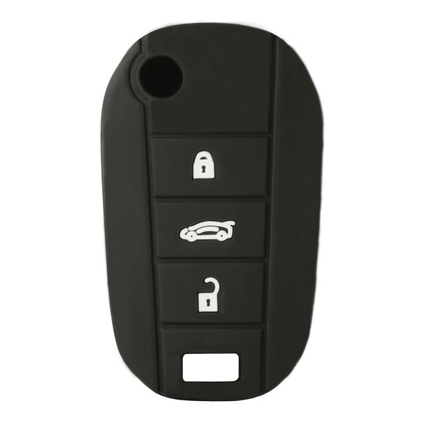 Coque de clé Lampa pour clés d'auto, conf. individuelle - compatible avec - Peugeot - 4