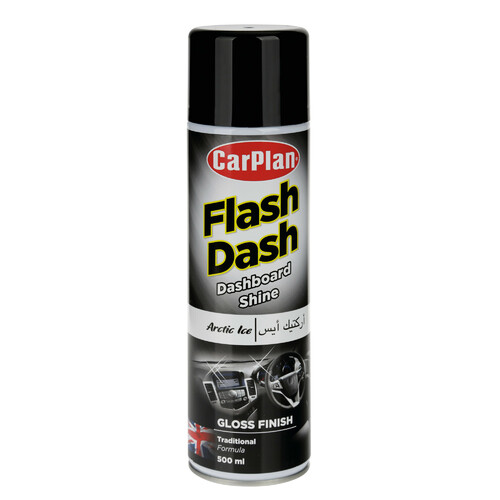Flash Dash, Reiniger für Armaturenbrett, Effekt glänzend - 500 ml - Artic Ice