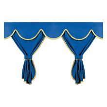 Curtains Lampa for Trucks - Standard Dimensions - Blue