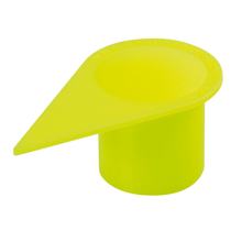 Dustite LR® Wskaźnik luzu nakrętek kół z osłoną przeciwpyłową, 20 szt. - 27 mm - Żółty fluo