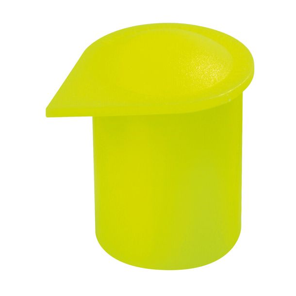 Dustite LR® Radmutteranzeiger mit einer Staubschutzkappe, 20 Stk - 24 mm - Gelb fluo