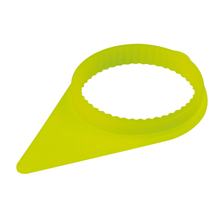 Checkpoint®, Dado ruota con indicatore di movimento, 20 pz - 24 mm - Giallo fluo