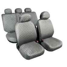 Tapicería de asiento Lampa Set - Fundas coordinadas - Gris
