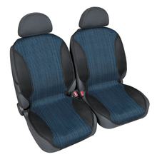 Slim Strip, Paar vordere Rückenlehnen - Schwarz/Blau