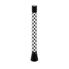 Drapeau, tige d'antenne - 11 cm - À damiers
