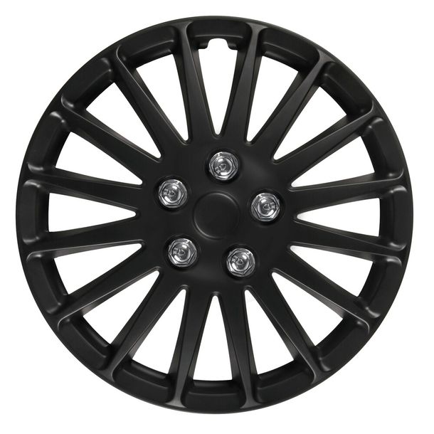 Copricerchi Lampa C-071, X-Treme - Set di 4 - Ø 17" - Nero opaco