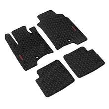 Pilot, Set Maßgefertigte Matten aus Öko-Gummi - kompatibel für Fiat Panda (02/12>10/20) fino al 2014 - Fiat Panda (02/12>) dal 2014