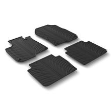 Lampa Custom-Fit Rubber Floor Mats compatible with Honda CR-V (11/18>) Manual Transmission