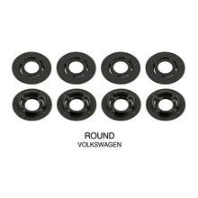 Clip di fissaggio tappetini, Set da 4 pz. - Rotondo - Volkswagen