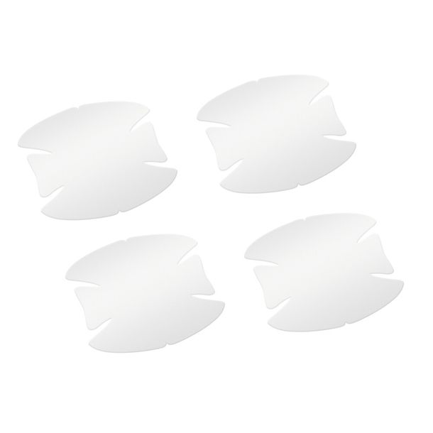 Scratch Protection Film for Grip Shells, Set of 4 pcs - 8x8 cm