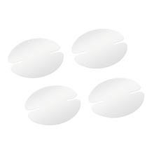 Krasfolie voor greepschalen, set van 4 st. - 9,5x8 cm