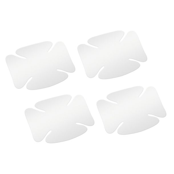 Film de protection anti-rayures pour coques de poignées, jeu de 4 pièces - 10x8 cm