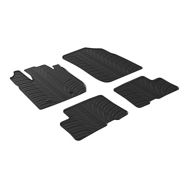 Tapis de sol Lampa en caoutchouc sur mesure compatible avec Dacia Duster (02/18>)