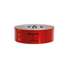 Waarde, veiligheidsmarkeringsband voor vaste oppervlakken - 50 m - Rood