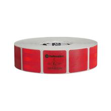 Waarde, Veiligheids-signalband voor zeilen - 50 m - Rood