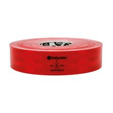 Premium, nastro segnaletico di sicurezza per superfici rigide - 50 m - Rosso