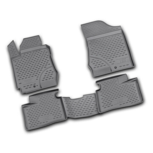 Set Fußmatten nach Maß aus TPE - kompatibel für Hyundai i30 5p (09/07>02/12) - Hyundai i30 CW (04/08>08/12)