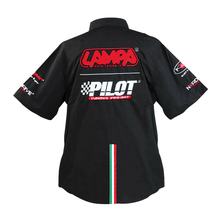 Maglietta Lampa a maniche corte, nera - XXXL