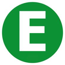 Adhesivo Lampa E - Vehículo Respetuoso con el Medio Ambiente