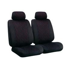 Capas de Assento Lampa Par capas de assento dianteiras em Jacquard universal - Preto