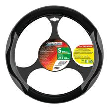 Silverstone, stuurwielhoes van Skeentex - S - Ø 35/37 cm - Grijs