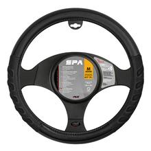 Spa, stuurwielhoes van Skeentex - M - Ø 37/39 cm - Zwart