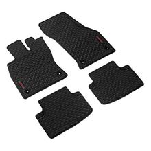 Pilot, Set op maat gemaakte matten van eco-rubber - compatibel voor Audi A3 Sportback (11/12>04/20) - Volkswagen Golf VII Sportsvan (05/14>08/18)