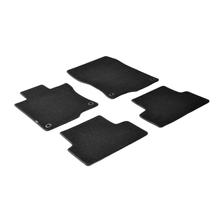 Ensemble de tapis de sol en moquette personnalisés - compatible pour Honda Accord 4p (06/08>09/14) - Honda Accord Tourer (07/08>12/13)
