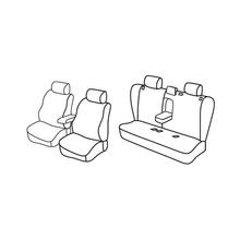 Sitzbezüge Lampa Set Superior - Nocciola - kompatibel für Opel Vectra 5p (10/02>01/09)