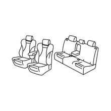 Capas de Assento Lampa Conjunto Superior - Bege - compatível para Honda CR-V (11/18>)