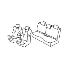 Capas de Assento Lampa Set Superior - Nocciola - compatível para Mini Mini (F55) (07/14>)