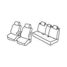 Sitzbezüge Lampa Set Superior - Grau/schwarz - kompatibel für Mazda CX-5 (06/17>)