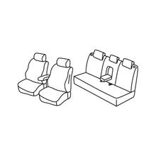 Sitzbezüge Lampa Set Superior - Grau/schwarz - kompatibel für Hyundai Tucson (11/20>)