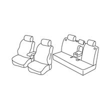 Sitzbezüge Lampa Set Superior - Nocciola - kompatibel für Hyundai Ioniq (12/16>)