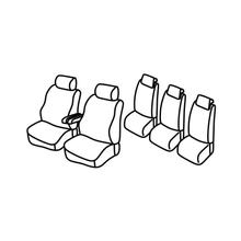 Capas de Assento Lampa Conjunto Superior - Bege - compatível para Citroen Berlingo Multispace (04/08>08/18) - Peugeot Partner Tepee (05/08>08/18)